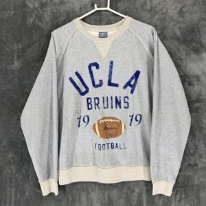 Camp David UCLA Bruins Football Sweatshirt Mens XL Gray Crewneck Long Sleeve
